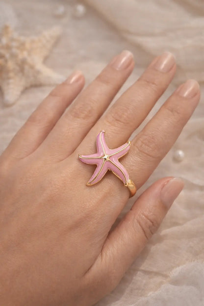 Rosé Sands: The Blush Starfish Jewelry Combo