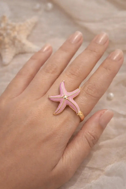 Rosé Sands: The Blush Starfish Jewelry Combo
