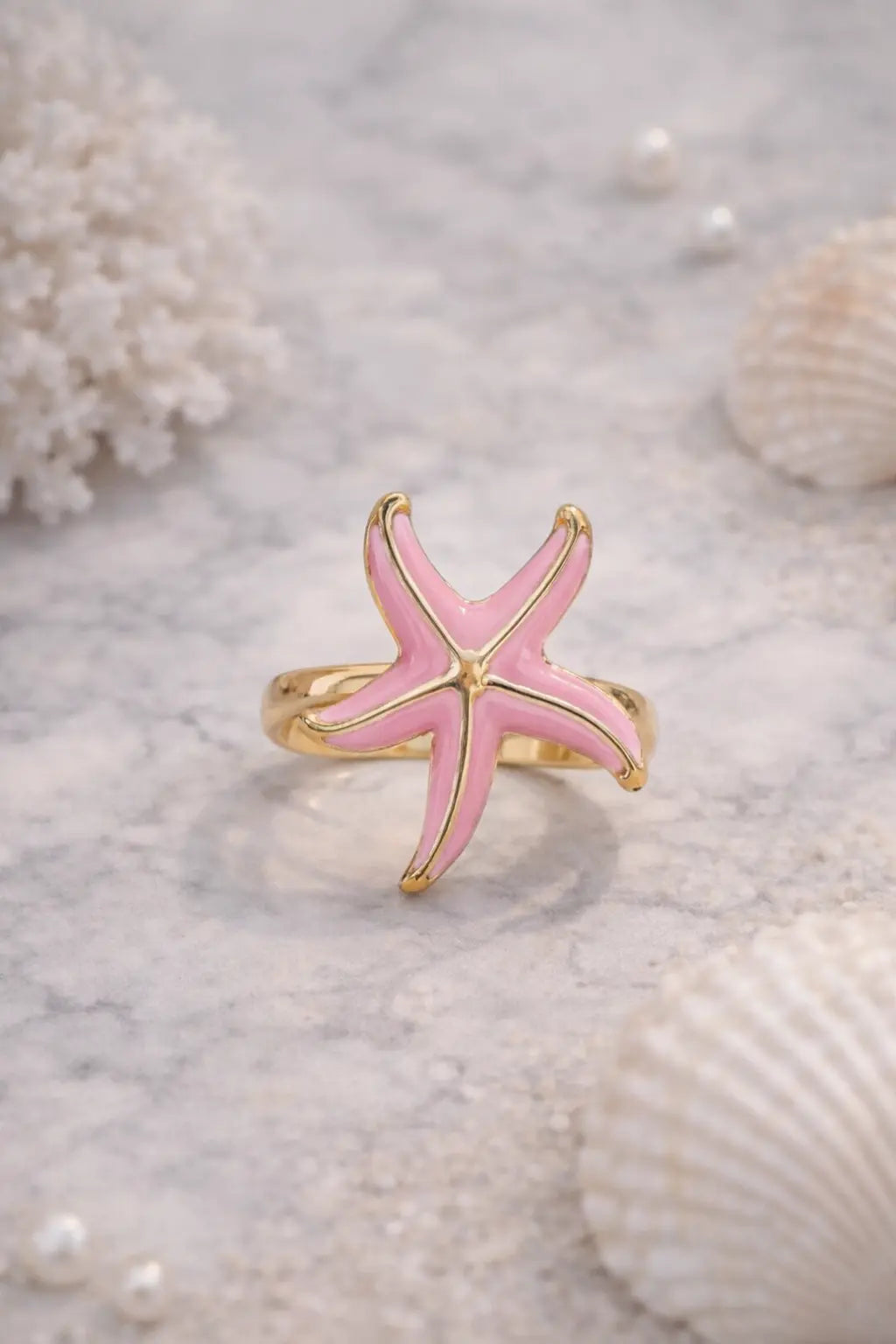Rosé Sands: The Blush Starfish Jewelry Combo
